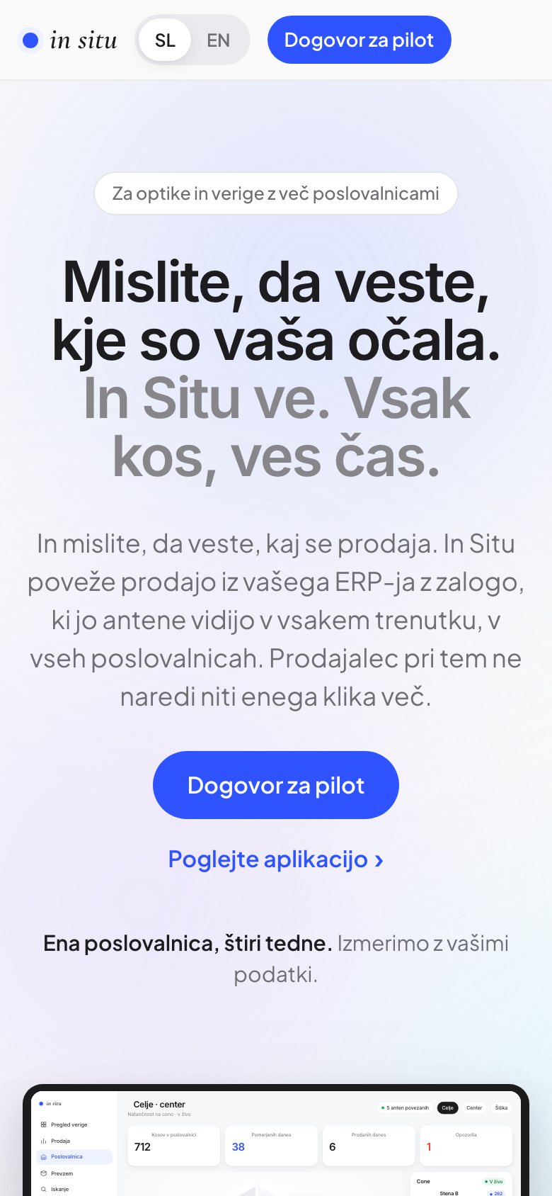 Screenshot: In Situ, Phone