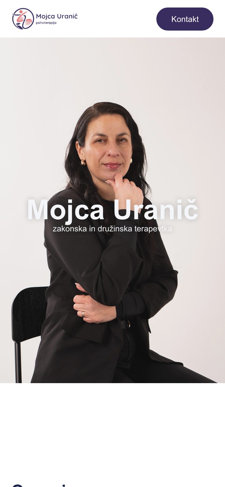 Posnetek zaslona: Mojca Uranič, Telefon