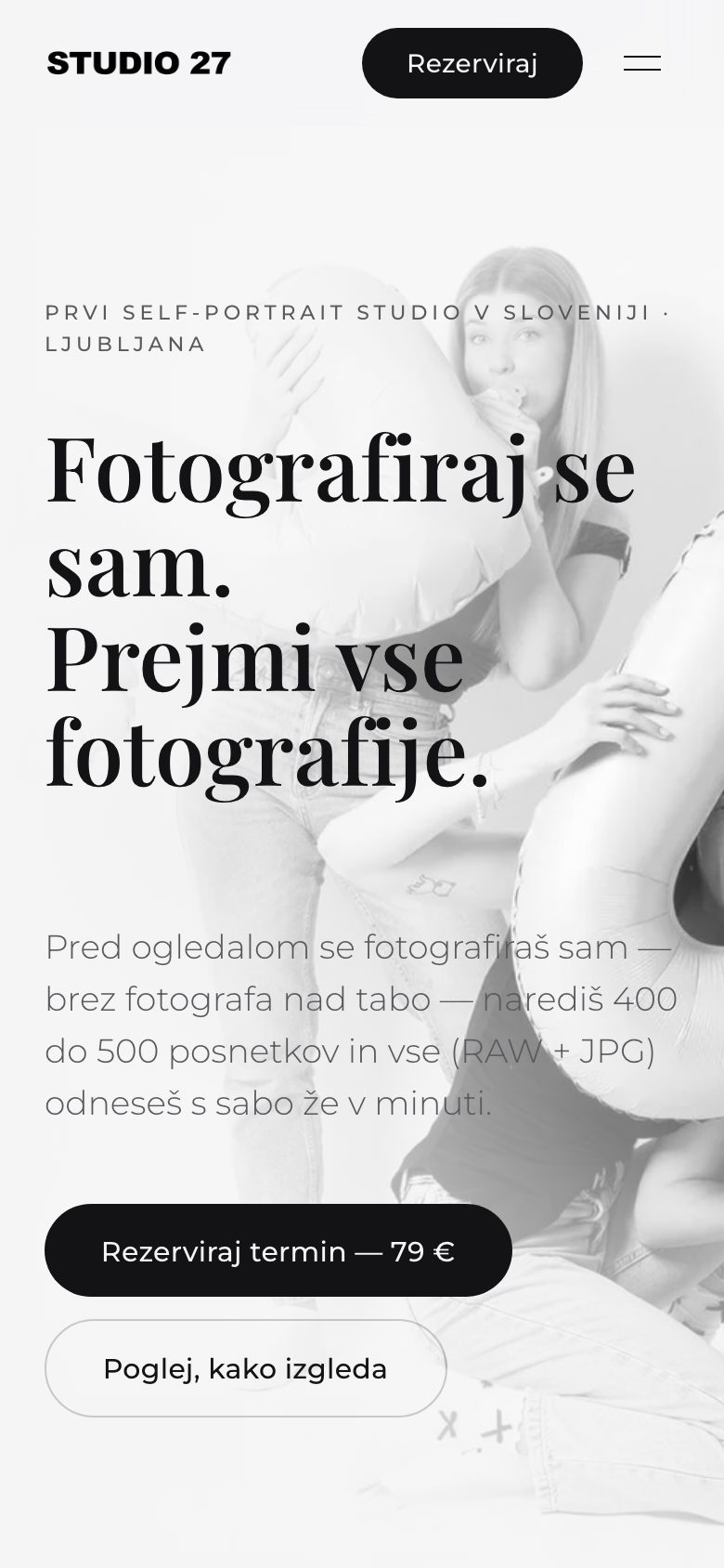 Posnetek zaslona: Studio27, Telefon